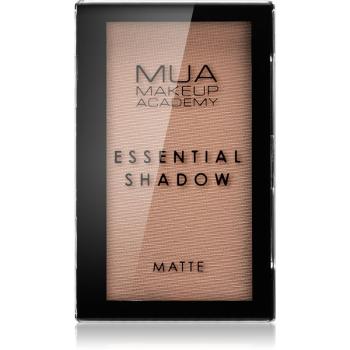 MUA Makeup Academy Essential matné oční stíny odstín Sandshell 2.4 g