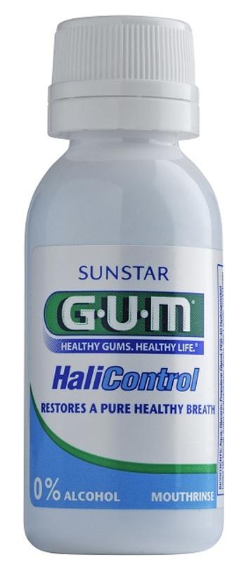 GUM HaliControl ústní voda (výplach) proti špatnému dechu CPC 0,07 %, 30 ml