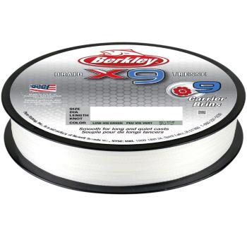 Berkley splétaná šňůra x9 crystal-průměr 0,08 mm / nosnost 7,6 kg