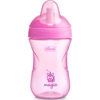 Chicco Advanced Cup Pink hrnek Pink 12 m+ 266 ml