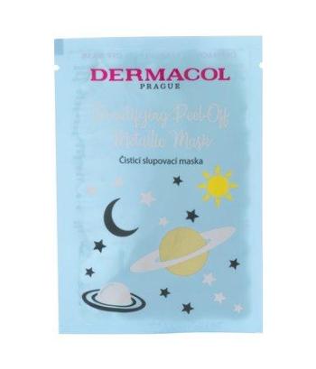 Pleťová maska Dermacol - Beautifying Peel-off Metallic Mask 15 ml 