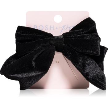 Posh+Pop Hair Accessories sponka do vlasů s mašlí Black 1 ks