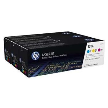 HP 131A U0SL1AM, azurová/purpurová/žlutá (cyan/magenta/yellow) originální toner