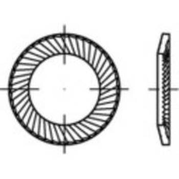 Pojistné podložky 159370, vnitřní Ø: 12 mm, pružinová ocel, 100 ks