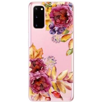 iSaprio Fall Flowers pro Samsung Galaxy S20 (falflow-TPU2_S20)