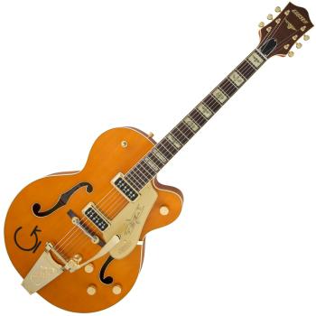 Gretsch G6120T-55GE Vintage Select Edition '55 Chet Atkins Vintage Orange Semiakustická kytara