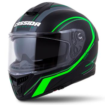 Moto přilba Cassida Integral GT 2.0 Reptyl černá/zelená/bílá  S (55-56)