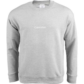 Calvin Klein L/S SWEATSHIRT Pánská mikina, šedá, velikost S