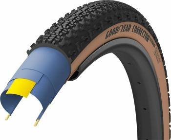 Goodyear Connector Ultimate Tubeless Complete 29/28" (622 mm) 50.0 Black/Tan Kevlarový Plášť pro silniční kolo