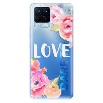 Odolné silikonové pouzdro iSaprio - Love - Realme 8 / 8 Pro