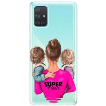 iSaprio Super Mama - Two Boys pro Samsung Galaxy A71 (smtwboy-TPU3_A71)