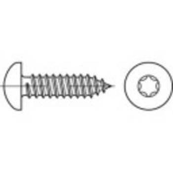 Čočkové šrouby do plechu TOOLCRAFT 145188, N/A, 45 mm, ocel, 250 ks