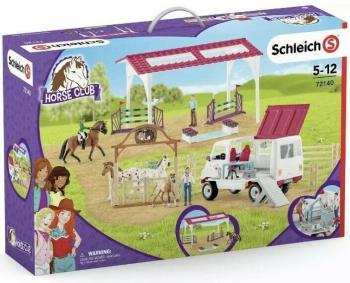 Schleich 72140 Speciální velká sada s mobilní veterinou a jízdárnou