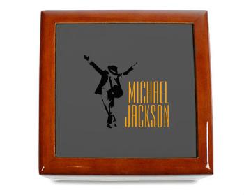 Dřevěná krabička Michael Jackson