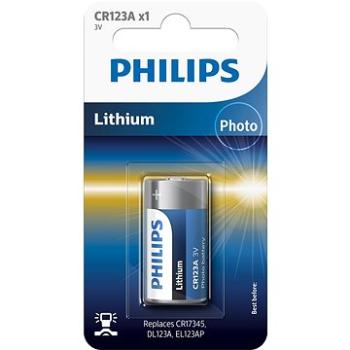 Philips CR123A 1 ks v balení (CR123A/01B)