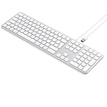 Satechi Aluminum Wired Keyboard for Mac - Silver - US (ST-AMWKS)