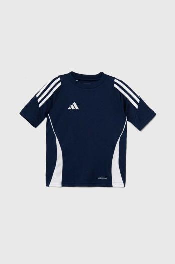 Dětské tričko adidas Performance TIRO24SYY tmavomodrá barva, s aplikací, IS1029