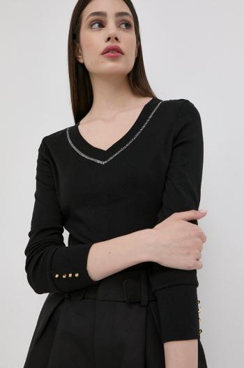 Tričko s dlouhým rukávem Morgan dámský, černá barva