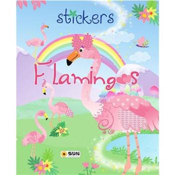 Flamingos stickers (8592257007168)