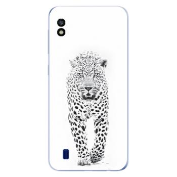 Odolné silikonové pouzdro iSaprio - White Jaguar - Samsung Galaxy A10