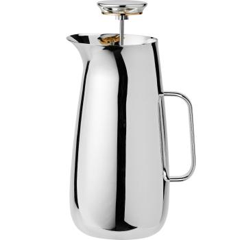 French press kávovar NORMAN FOSTER 1 l, stříbrná, nerezová ocel, Stelton