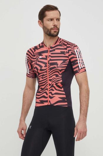 Cyklistické tričko adidas Performance červená barva, IN4591