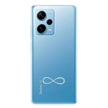 Odolné silikonové pouzdro iSaprio - čiré - Infinity - Xiaomi Redmi Note 12 Pro+ 5G