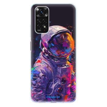 Odolné silikonové pouzdro iSaprio - Neon Astronaut - Xiaomi Redmi Note 11 / Note 11S