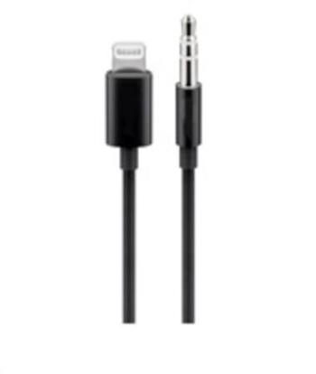 PremiumCord Apple Lightning audio redukční kabel na 3.5 mm stereo jack, 1 m