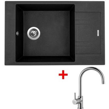 SINKS VARIO 780 Granblack+Vitalia lesklá (VA30VICL)