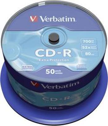 CD-R 80 700 MB Verbatim 43351 50 ks vřeteno