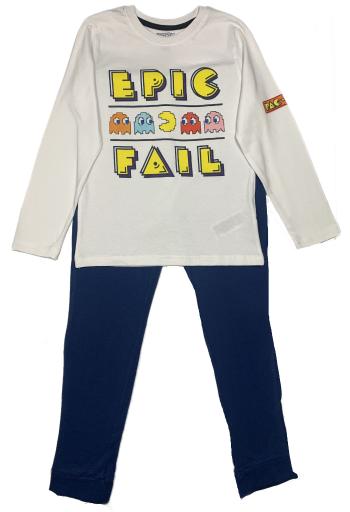 EPlus Chlapecké pyžamo - Pacman modré Velikost - děti: 140