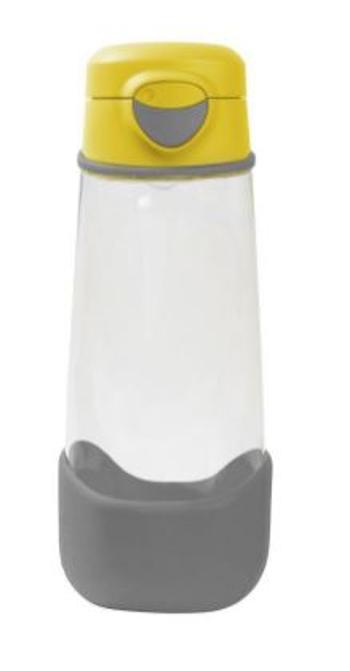 B.box Sport lahev na pití žlutá/šedá 600 ml