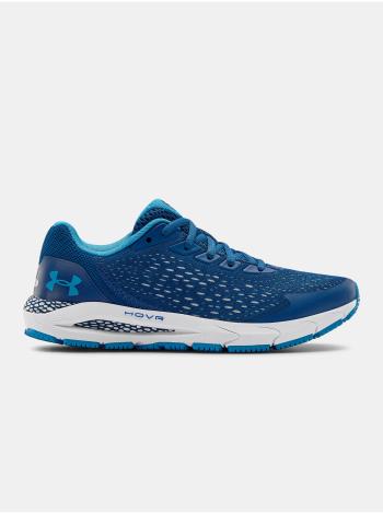 Modré boty Under Armour UA GS HOVR Sonic 3