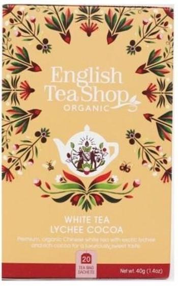 English Tea Shop Bílý čaj s liči a kakaem 20 sáčků