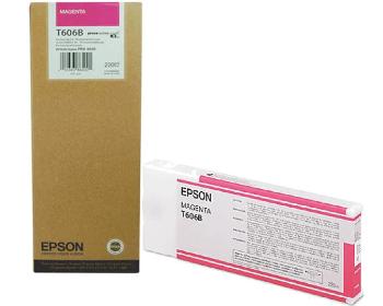 Epson T606B00 purpurová (magenta) originální cartridge