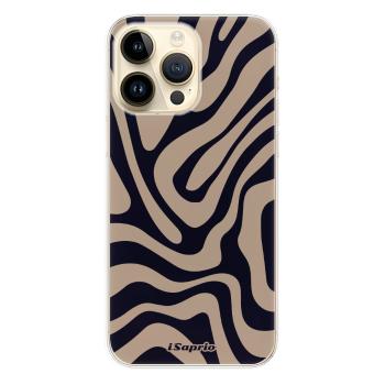 Odolné silikonové pouzdro iSaprio - Zebra Black - iPhone 14 Pro Max