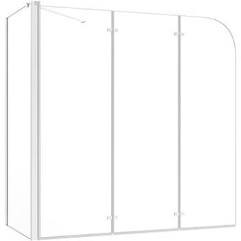 Sprchový kout 120 × 69 × 130 cm tvrzené sklo průhledný