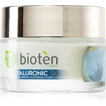 Bioten Hyaluronic Gold intenzivní noční krém proti vráskám 50 ml