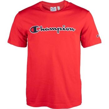 Champion CREWNECK T-SHIRT Pánské tričko, červená, velikost XXL