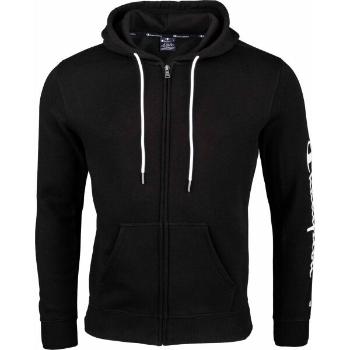 Champion HOODED FULL ZIP SWEATSHIRT Pánská mikina, černá, velikost M