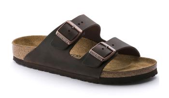 Birkenstock Arizona Oiled Leather Habana Regular Fit hnědé 52531