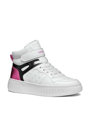 Dětské sneakers boty Geox MIKIROSHI bílá barva, J46DVB.0BCKC