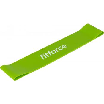 Fitforce EXEBAND LOOP SOFT Posilovací guma, světle zelená, velikost UNI