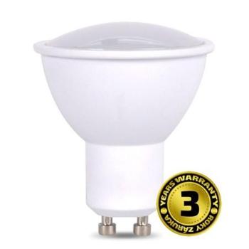 Solight WZ318A-1 LED žárovka, bodová , 7W, GU10, 3000K, 560lm, bílá