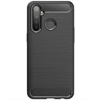 OEM Silikonový obal CARBON pro LG K30 - černý (RI4824)