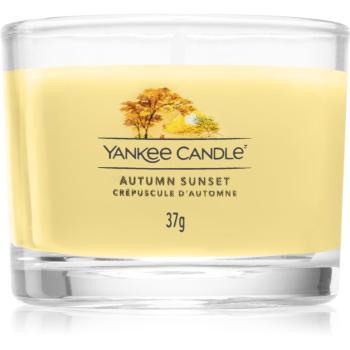 Yankee Candle Autumn Sunset votivní svíčka Signature 37 g