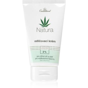 Cannaderm Natura Make-up remover cream jemný odličovací krém s konopným olejem 150 ml