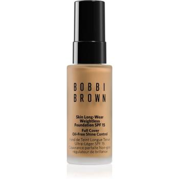 Bobbi Brown Mini Skin Long-Wear Weightless Foundation dlouhotrvající make-up SPF 15 odstín Warm Natural 13 ml