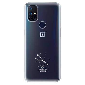 Odolné silikonové pouzdro iSaprio - čiré - Býk - OnePlus Nord N10 5G